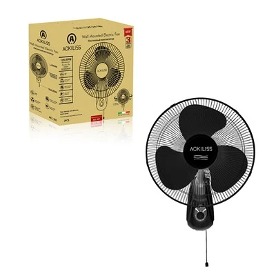 Ventilator za stensko pritrditev 3 hitrosti za dom